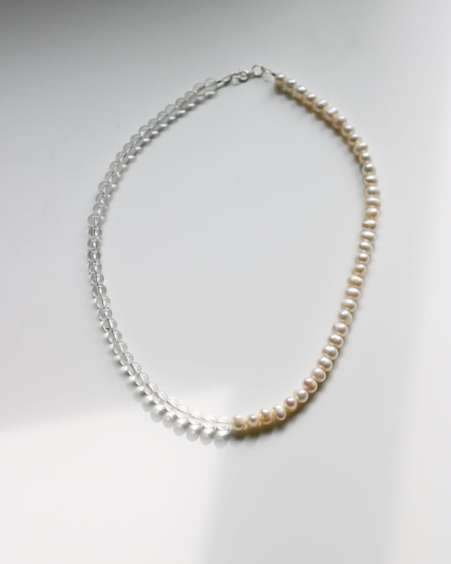 Quartz & Pearl Necklace