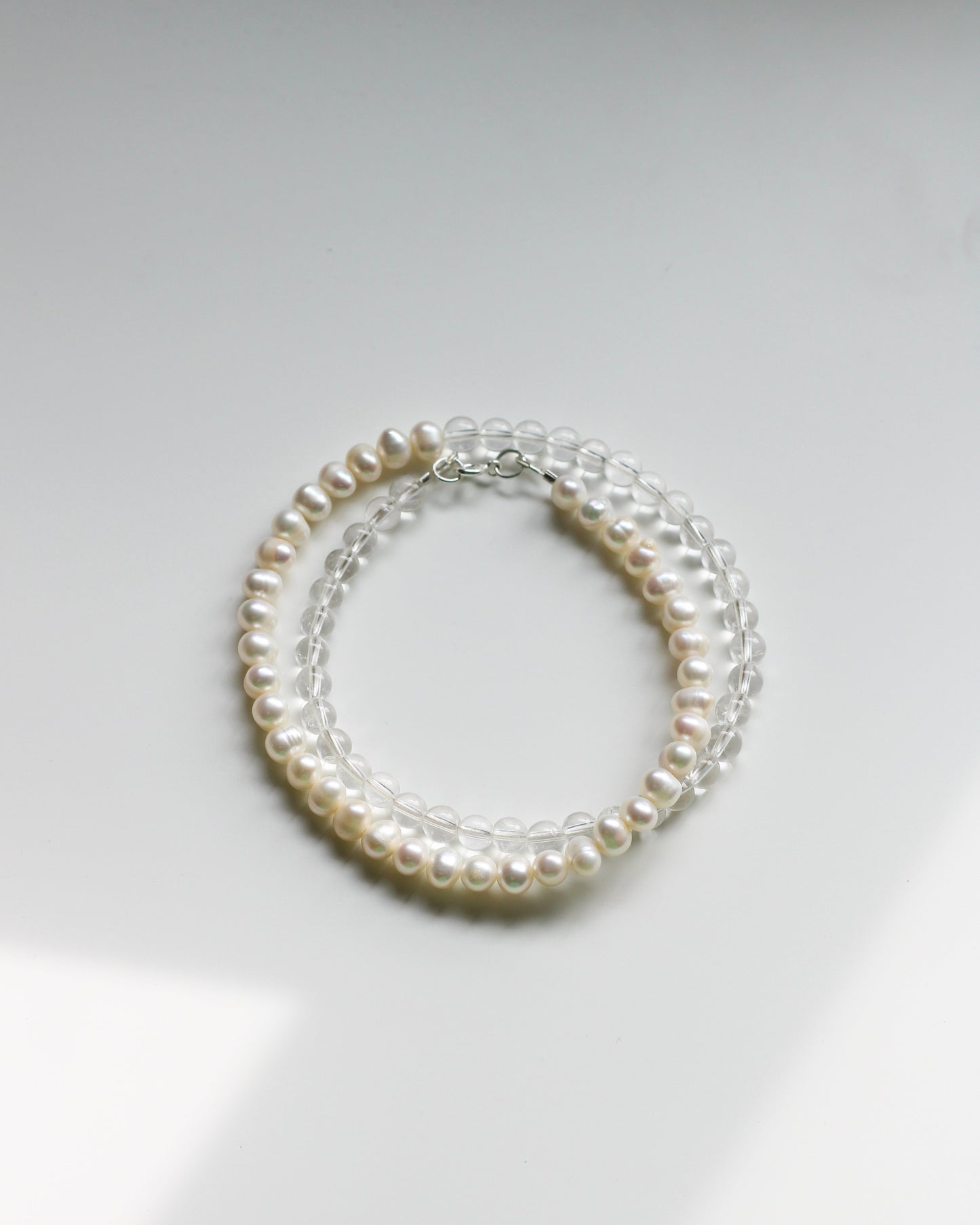 Quartz & Pearl Necklace