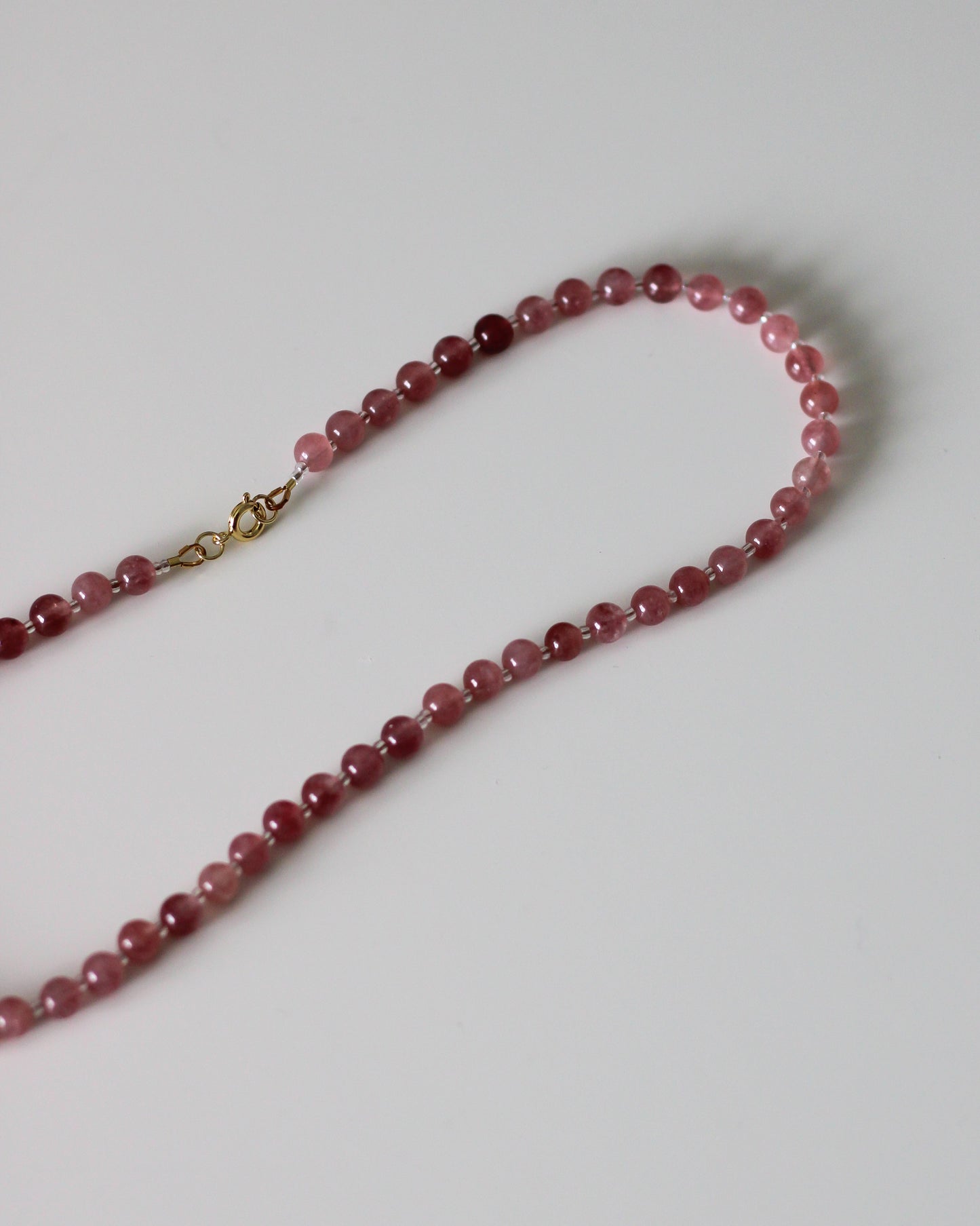 Strawberry Quartz Necklace