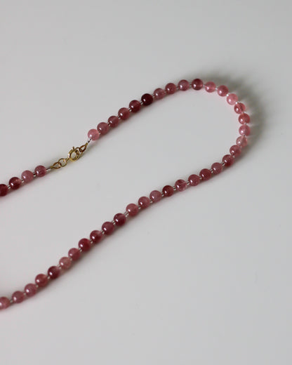 Strawberry Quartz Necklace